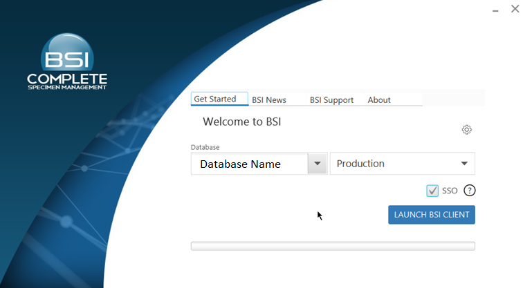 Launch BSI Client w/ SSO